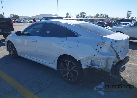 2019 Honda Civic Sport из США, поврежденный, VIN 2HGFC2F83KH548181